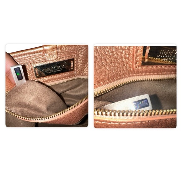 JIMMY CHOO Sasha Star Studded Tote W/ COA - Picture 15 of 17